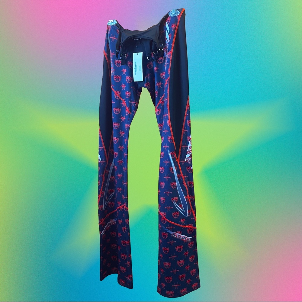Namilia Speed Racer Stretch Pants Red ❤️‍🔥⛓️🔌 BRAND NEW!